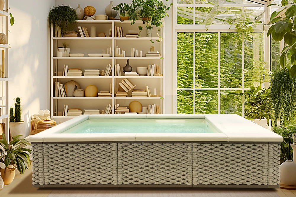 Minipiscina interno casa