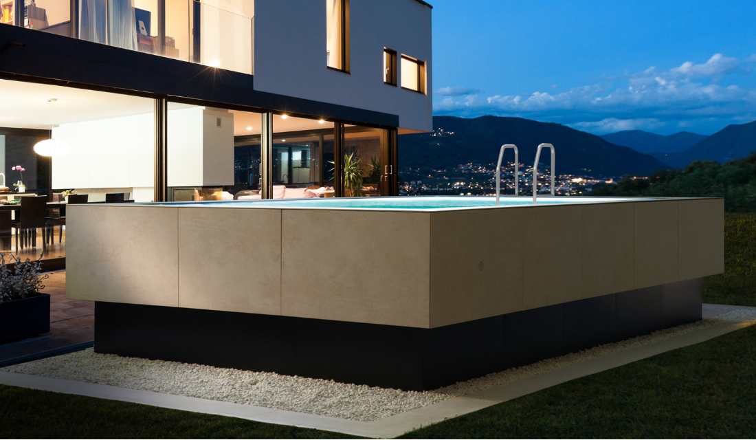 PISCINA CITY FUORITERRA DESIGN ARCHITETTURA 