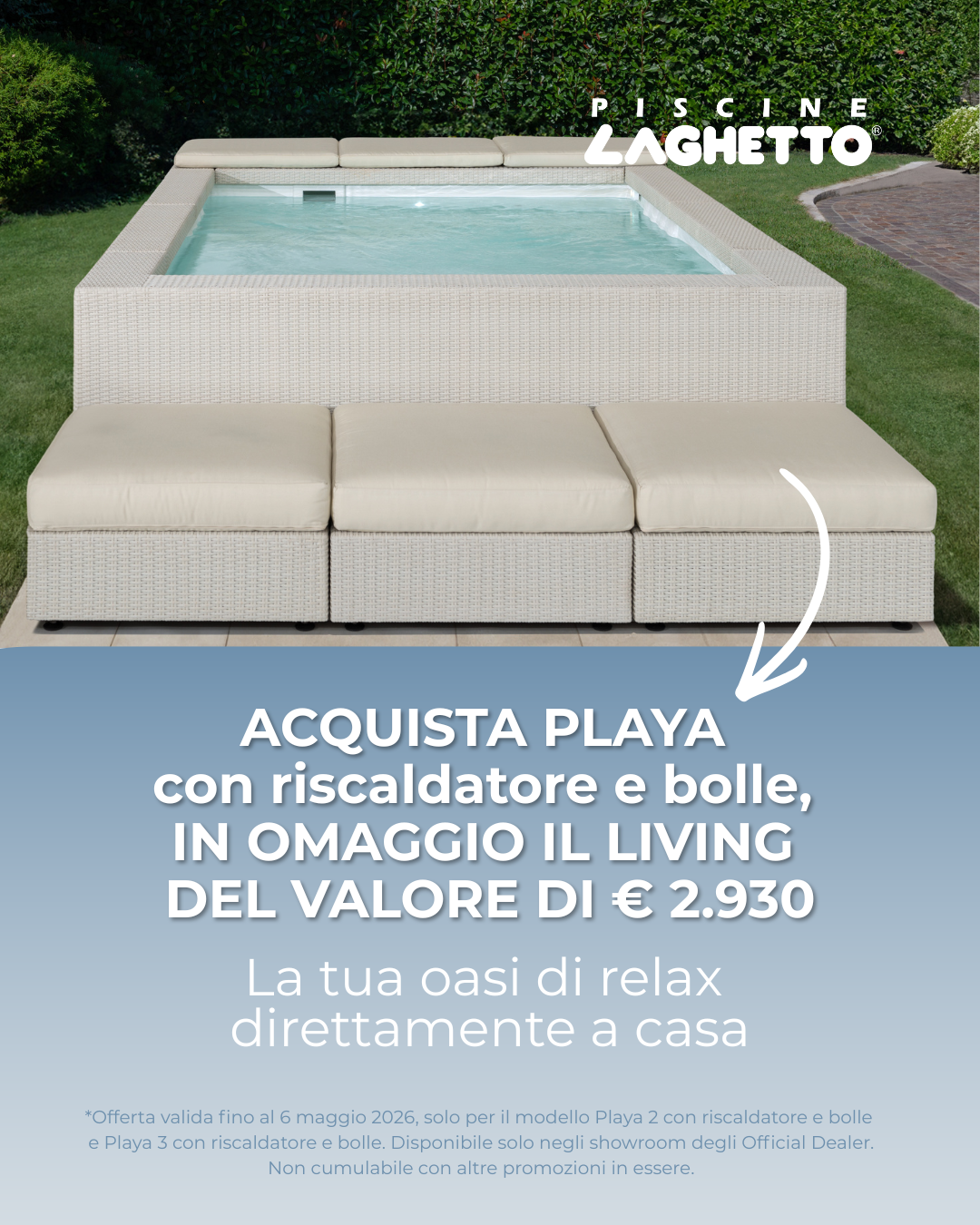 PROMOZIONI PISCINE LAGHETTO 2026